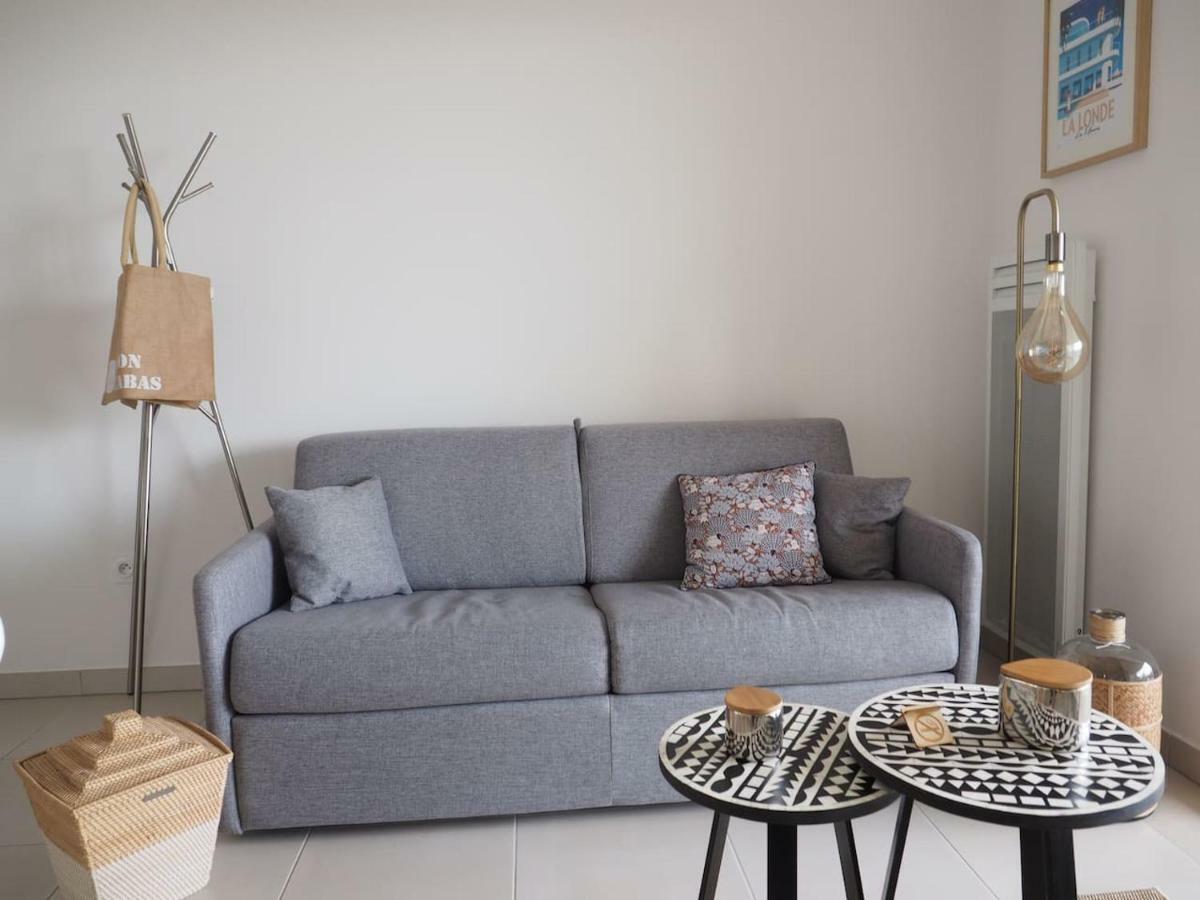La Londe La Mer : Appartement Proche Plages & Vue Superbe Sur Les Iles D'Or Exterior photo